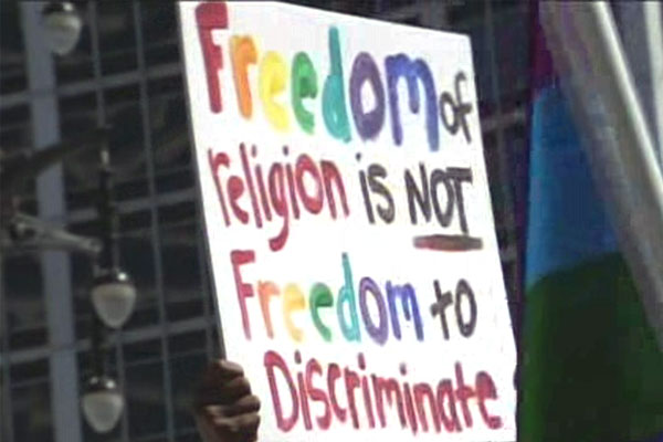 Religious Freedom Discriminate