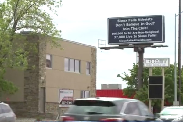 Sioux Falls Atheist Billboards