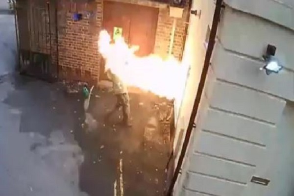 Fire Explodes in White Supremacist’s Face While Trying to Burn Down a Synagogue