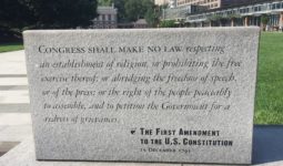 First Amendment to the U.S. Constitution in Philadelphia